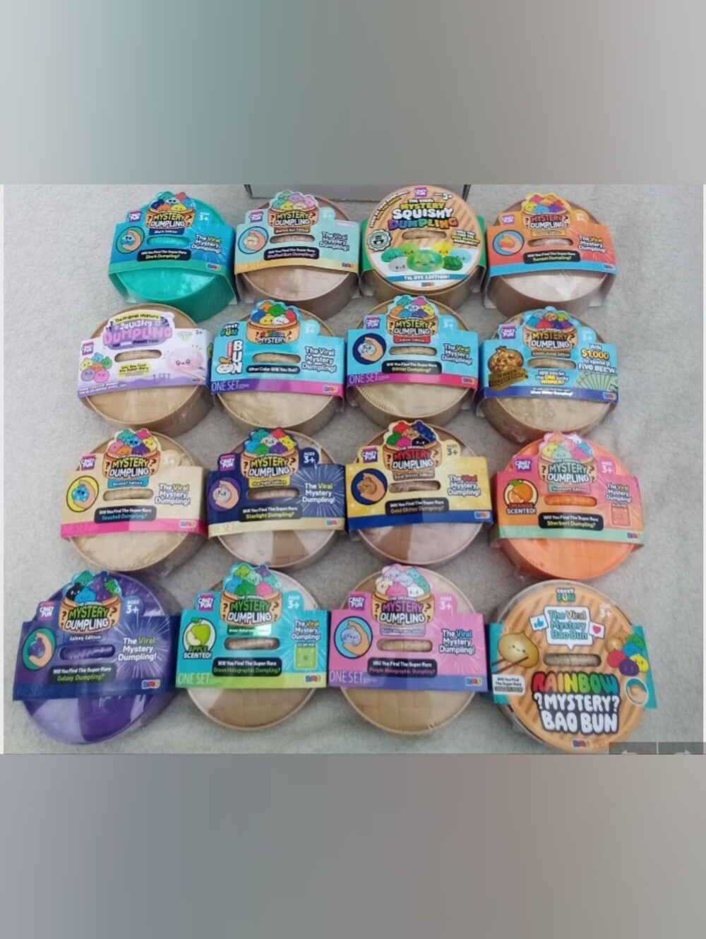 Mystery Box Squishies Random Smushers Needoh Rms Dumpling Sunny Days Novelty 5PC
